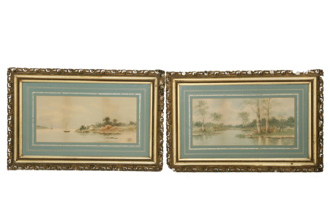 PR 19TH C. WATERCOLORS (1 of 5)