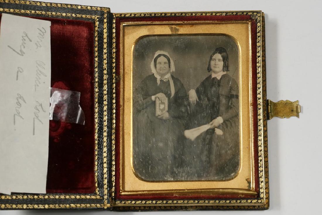EARLY CASED HALF-PLATE AMBROTYPE PHOTO, LORD FAMILY OF (1 of 2)