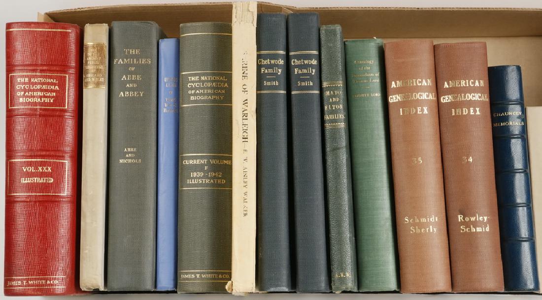 (12) GENEALOGICAL TITLES IN (13 VOLS) (1 of 1)