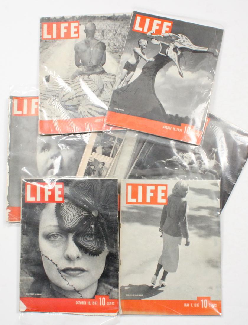 (40) 1937 LIFE MAGAZINES (1 of 2)