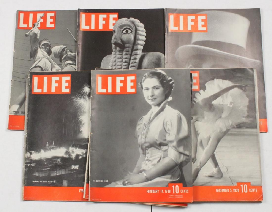 (67) 1938 LIFE MAGAZINES (1 of 2)