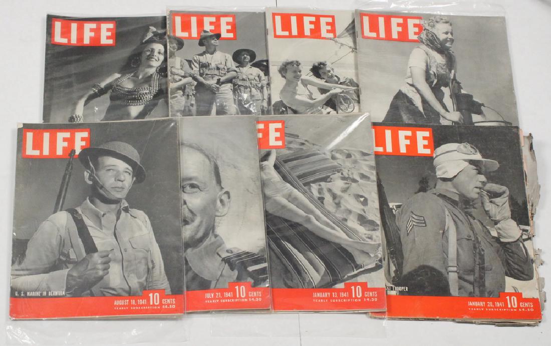 (40) 1941 LIFE MAGAZINES (1 of 2)