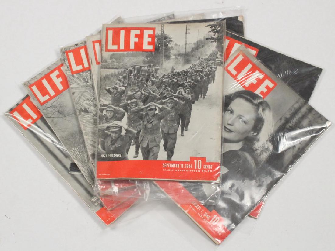 (47) 1944 LIFE MAGAZINES (1 of 2)