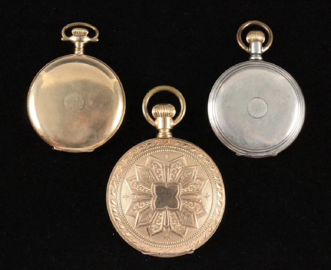 (3) ELGIN POCKET WATCHES (1 of 3)