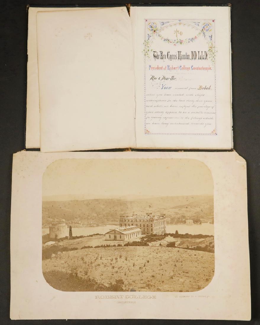 PHOTO & COMMEMORATION OF ROBERT COLLEGE, CONSTANTINOPLE (1 of 3)