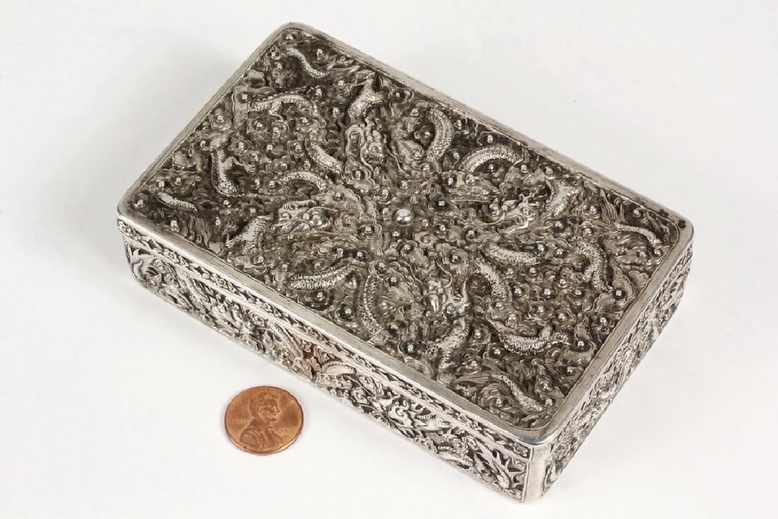 IMPORTANT CHINESE SILVER BOX (1 of 8)