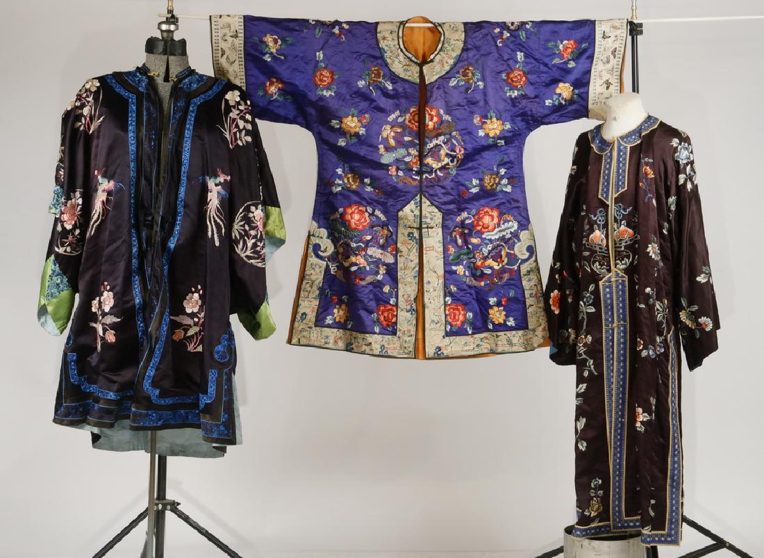 (3 PCS) CHINESE SILK APPAREL (1 of 11)