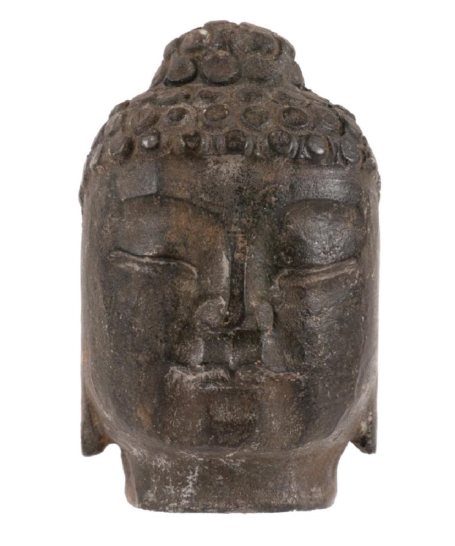 CHINESE STONE BUDDHA HEAD (1 of 4)