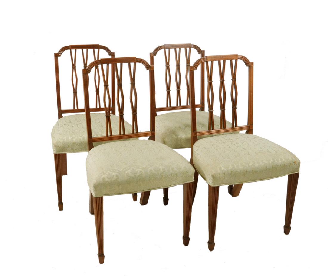 SET OF FOUR DINING CHAIRS (1 of 4)