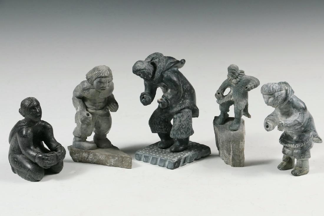 (5) INUIT SCULPTURES (1 of 14)