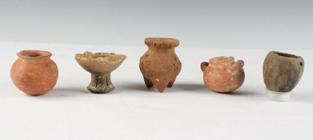 (5 PCS) PRE-COLUMBIAN POTTERY (1 of 2)