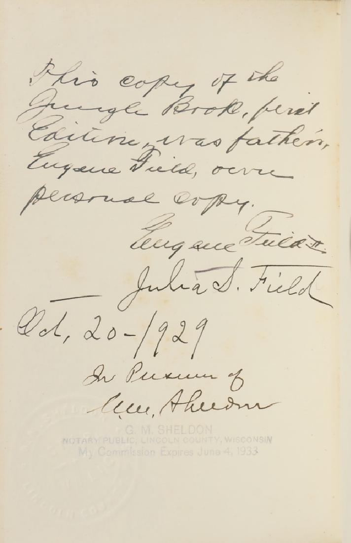 (2 VOL SET) KIPLING'S "JUNGLE BOOKS", EUGENE FIELD (1 of 7)