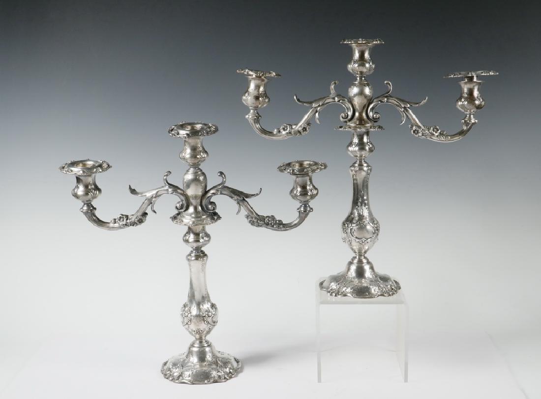 PAIR REED & BARTON FRANCIS I CANDELABRA (1 of 4)