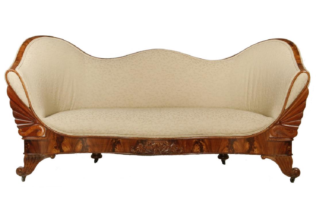 TRANSITIONAL LATE FEDERAL PERIOD SOFA (1 of 4)