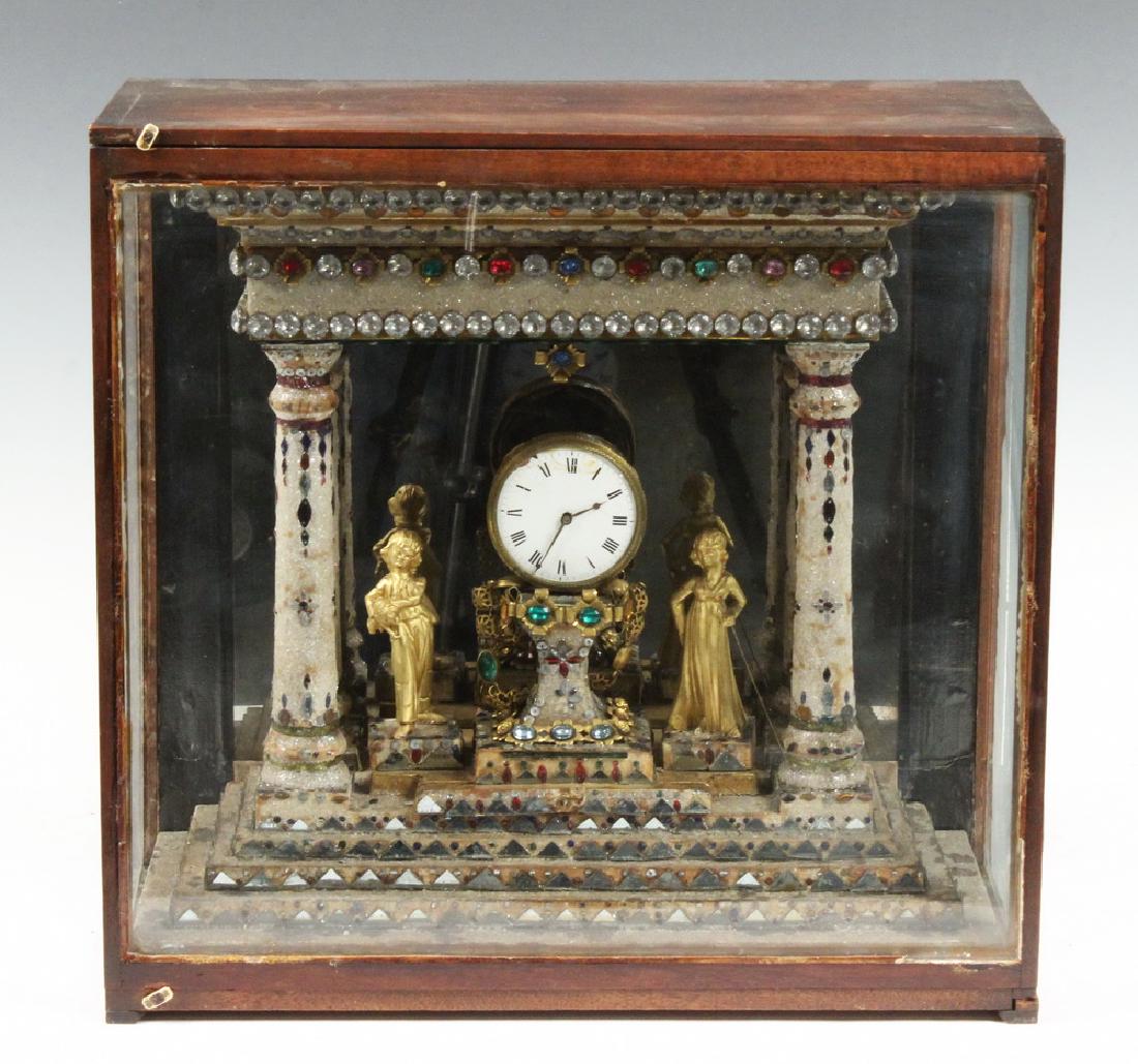 FOLK ART CLOCK CASE (1 of 5)