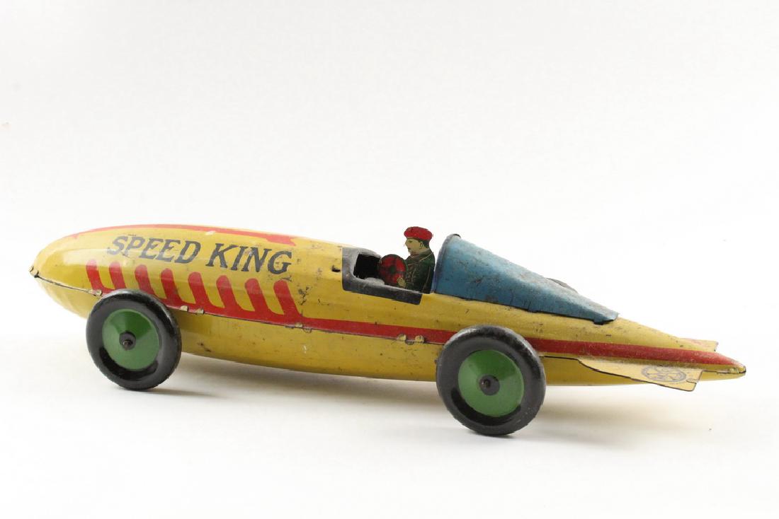 MARX "SPEED KING" TIN LITHO RACER (1 of 4)