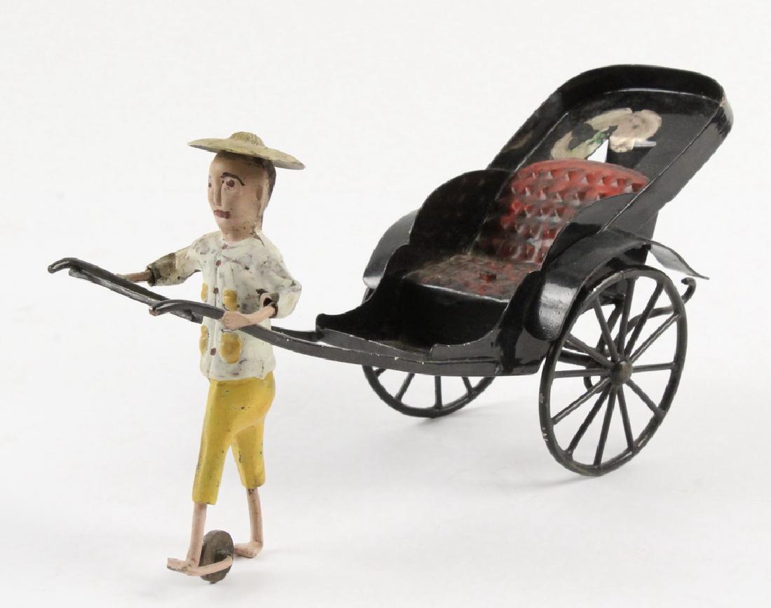 VINTAGE RICKSHAW TOY (1 of 3)