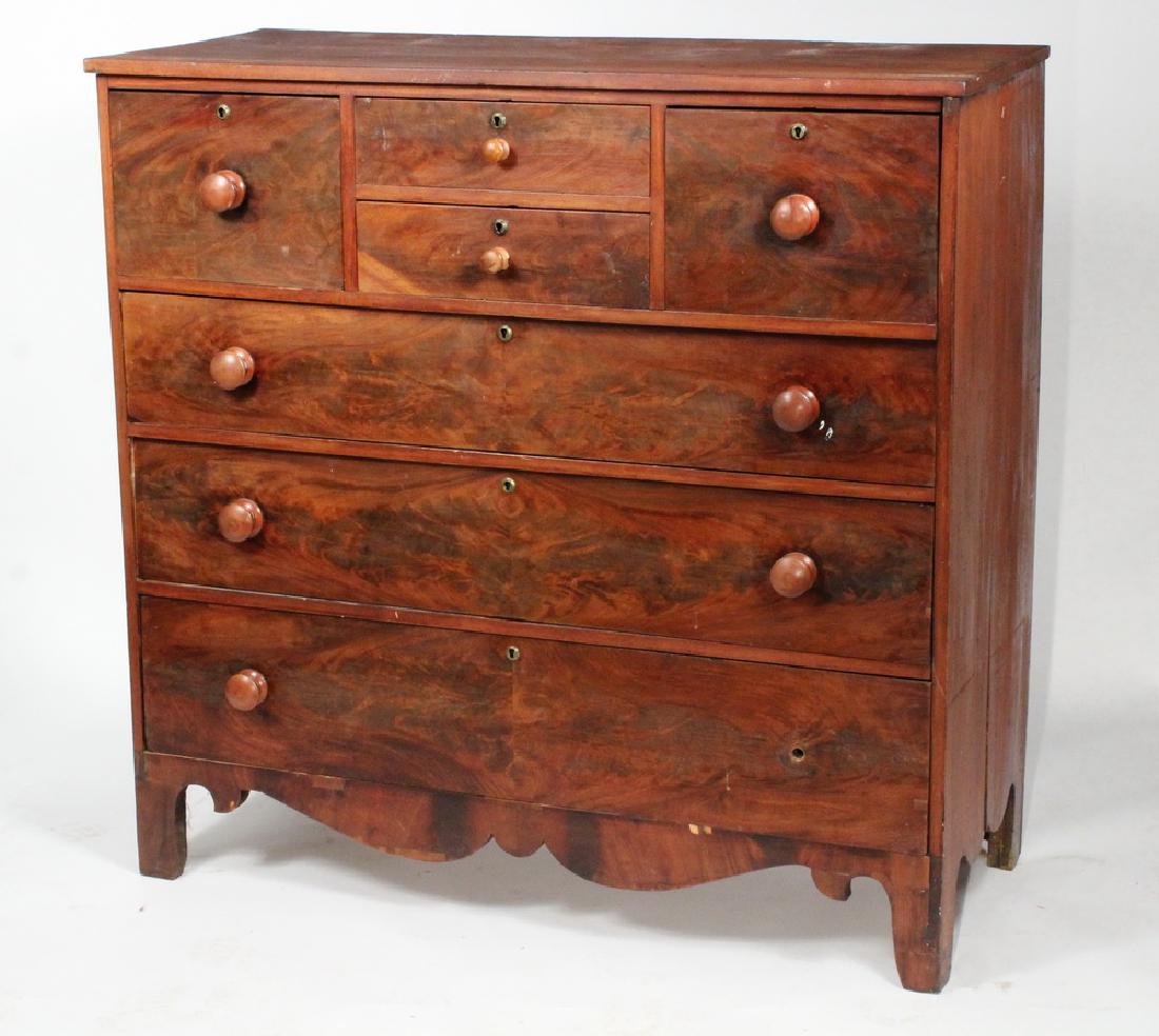 EMPIRE MAHOGANY GENT'S CHEST (1 of 8)