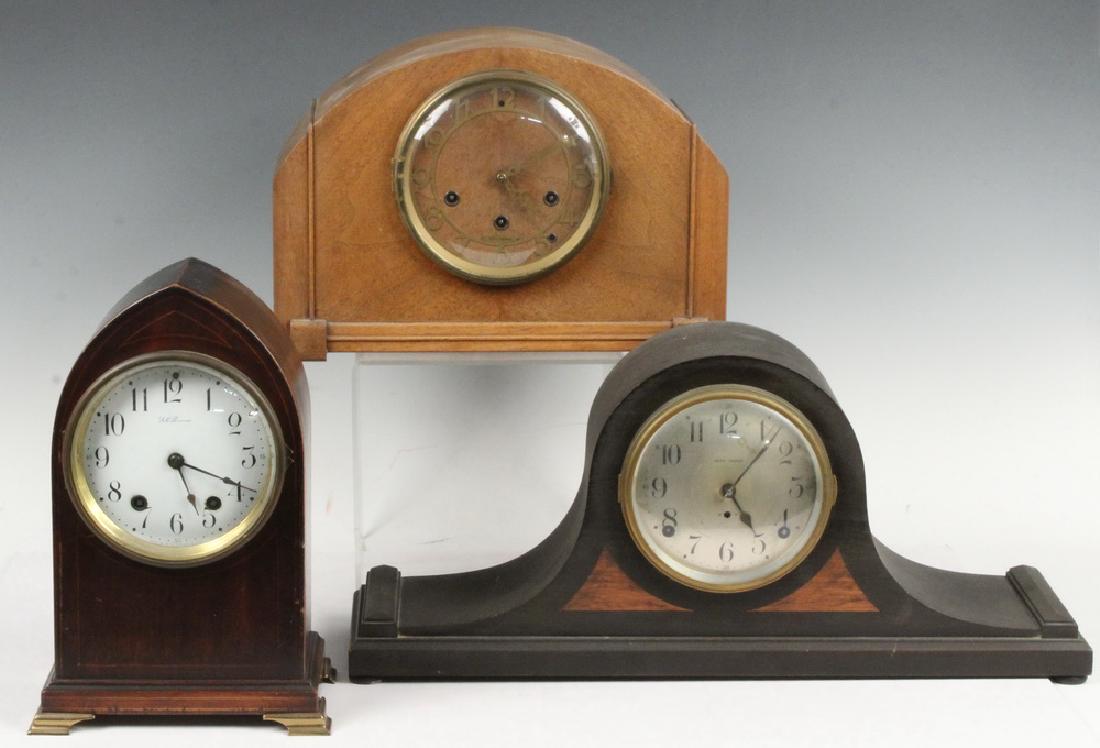 (3) SETH THOMAS MANTEL CLOCKS (1 of 9)