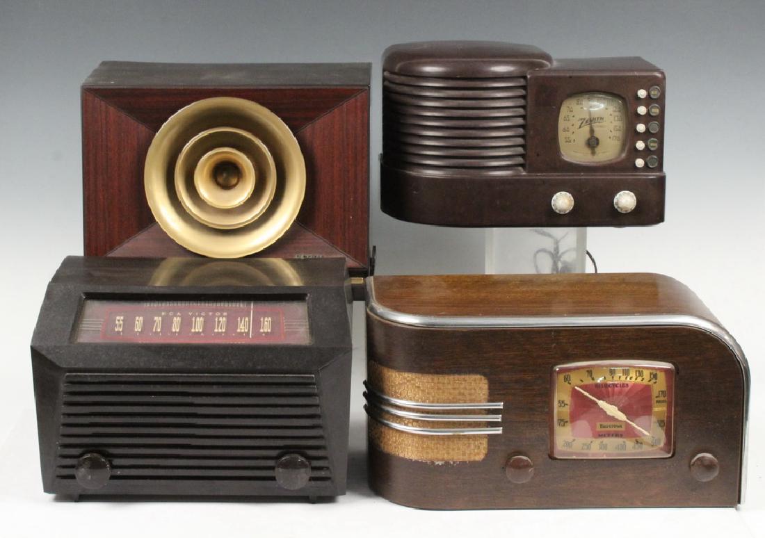 (4) VINTAGE TUBE RADIOS (1 of 2)