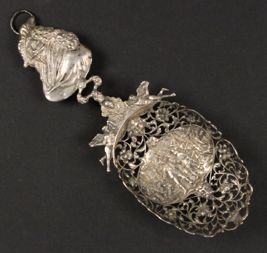 CONTINENTAL SILVER DISPLAY SPOON (1 of 4)