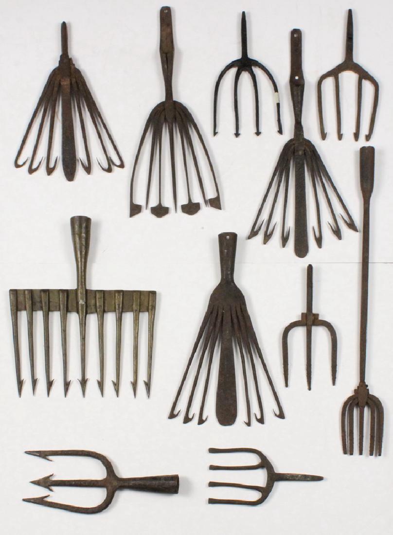 (11) IRON FISHING SPEARS (1 of 4)