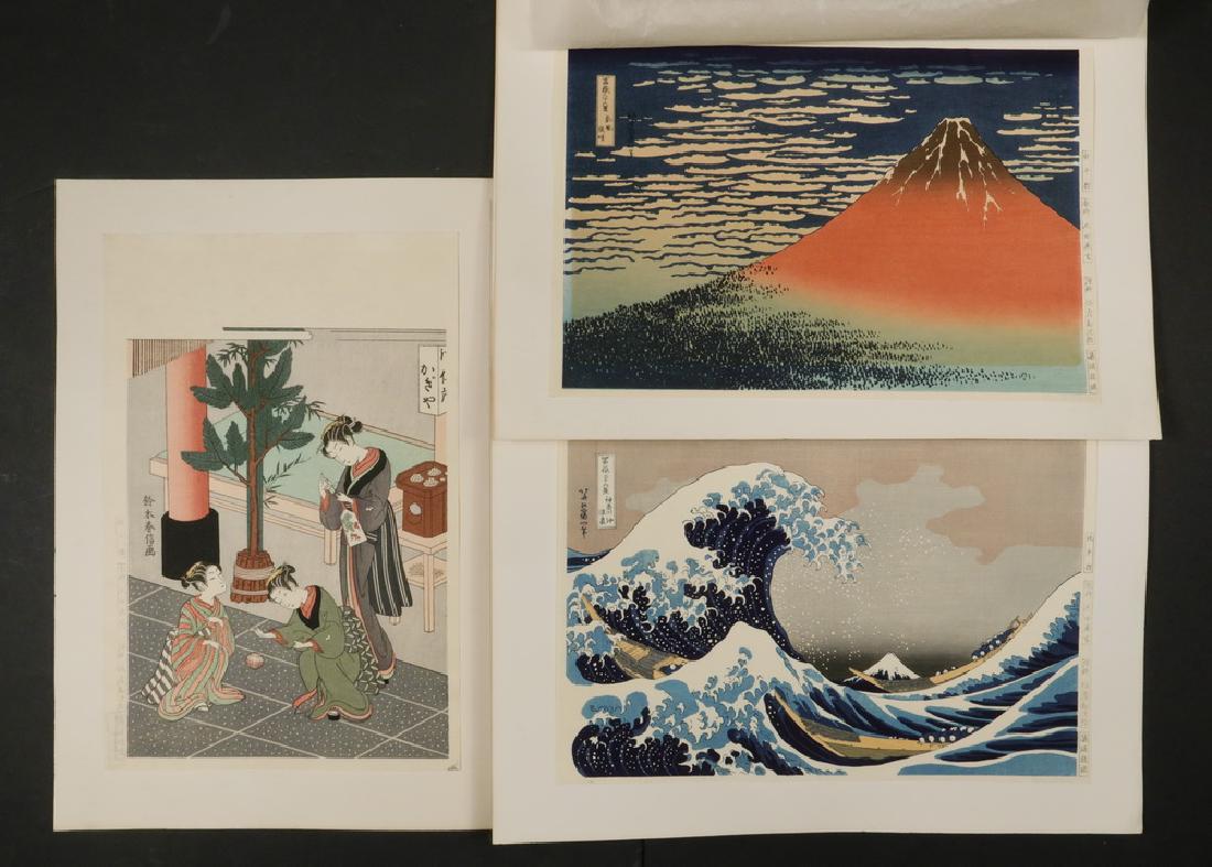 (3) LOOSE JAPANESE WOODBLOCK PRINTS (1 of 4)
