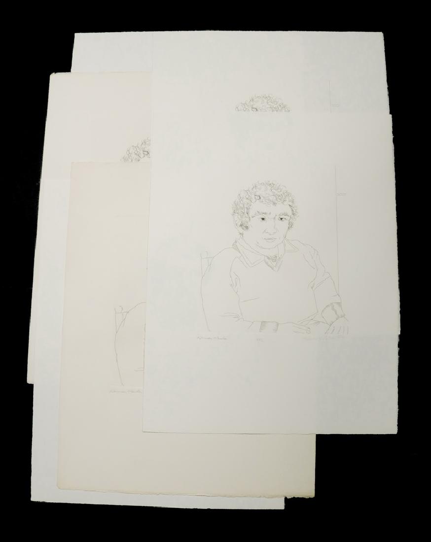 KNOX MARTIN (NY, 1923- ) (1 of 2)