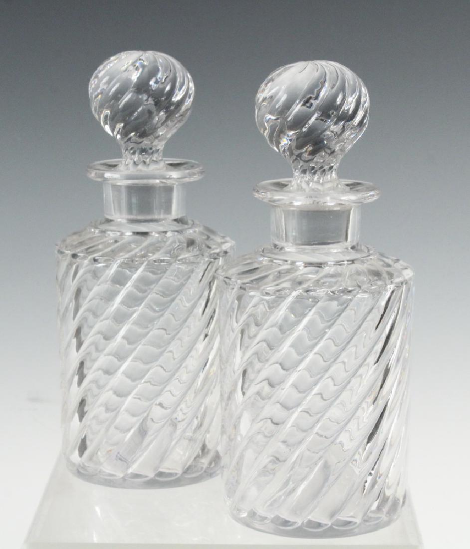 PR SWIRL GLASS DECANTERS (1 of 2)