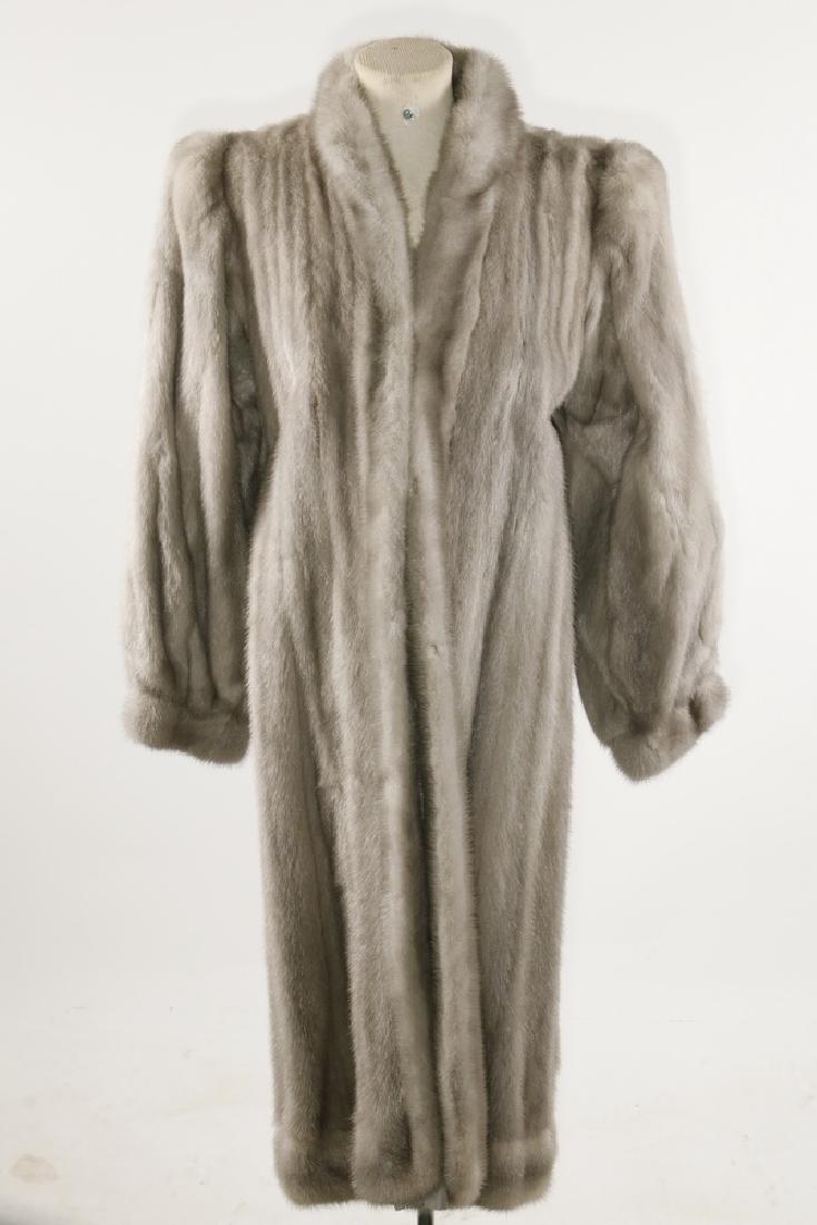 SILVER MINK COAT (1 of 5)