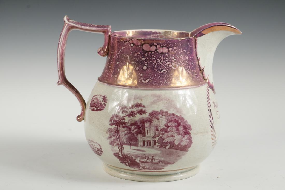 VERY LARGE SUNDERLAND LUSTREWARE JUG (1 of 4)