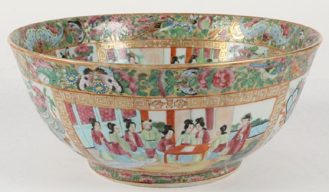 CHINESE ROSE MANDARIN PUNCH BOWL (1 of 2)