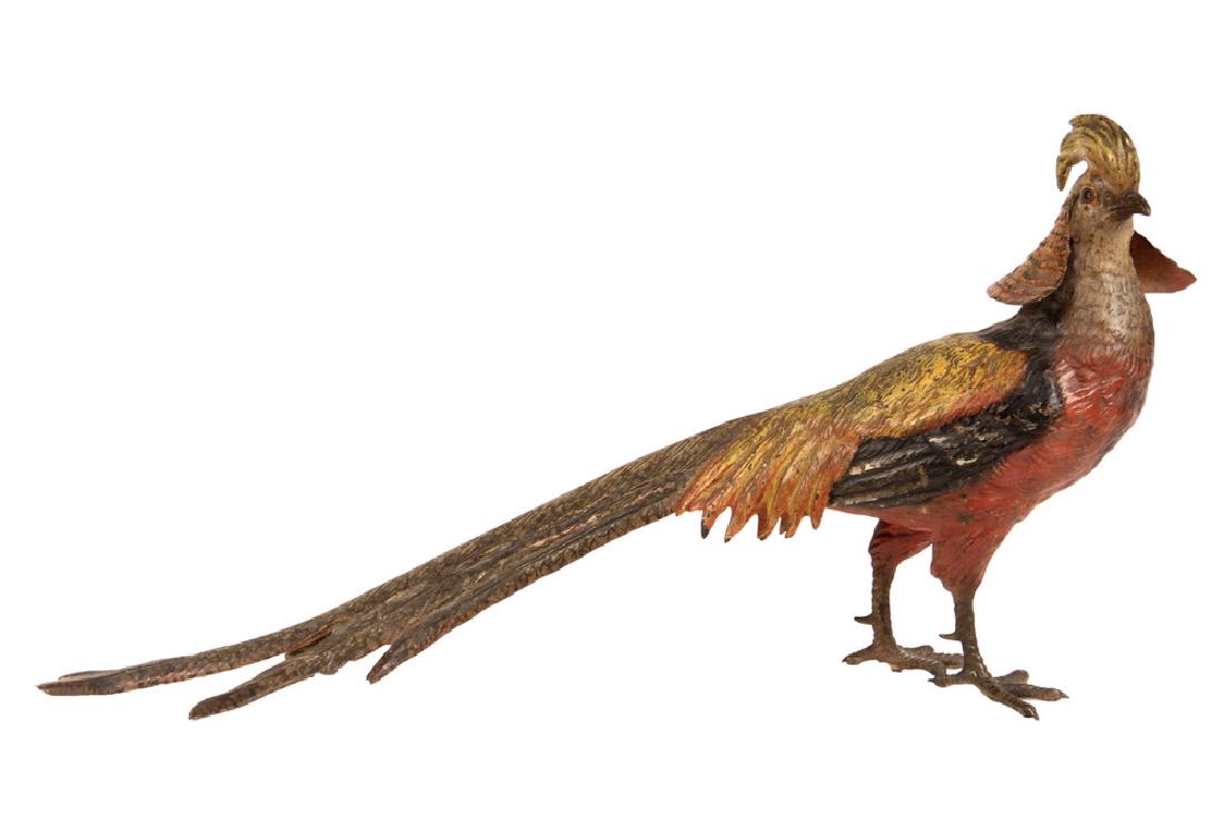 COLD PAINTED BRONZE FIGURE (1 of 3)