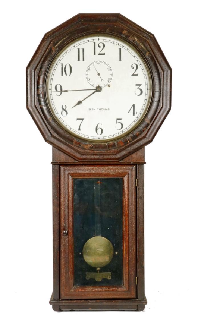 RARE "BALTIMORE & OHIO RAILROAD CLOCK" A SETH THOMAS