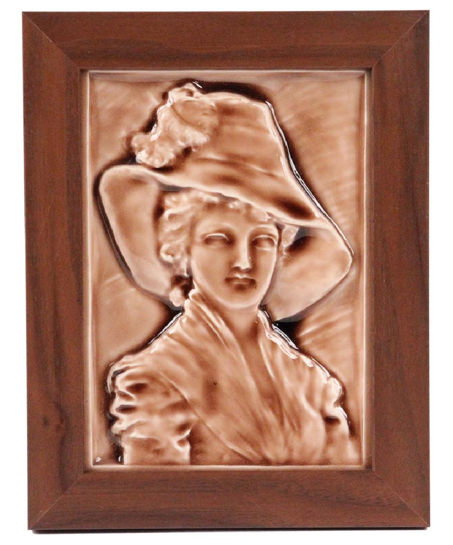 FRAMED J.G. & J.F. LOW PORTRAIT TILE (1 of 4)
