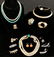 (15 PCS) VINTAGE COSTUME JEWELRY