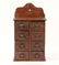 WOODEN SPICE CABINET