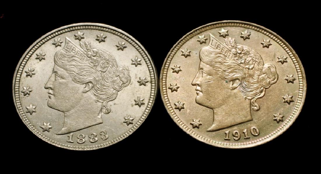 (2) Liberty Head Nickels (1 of 2)