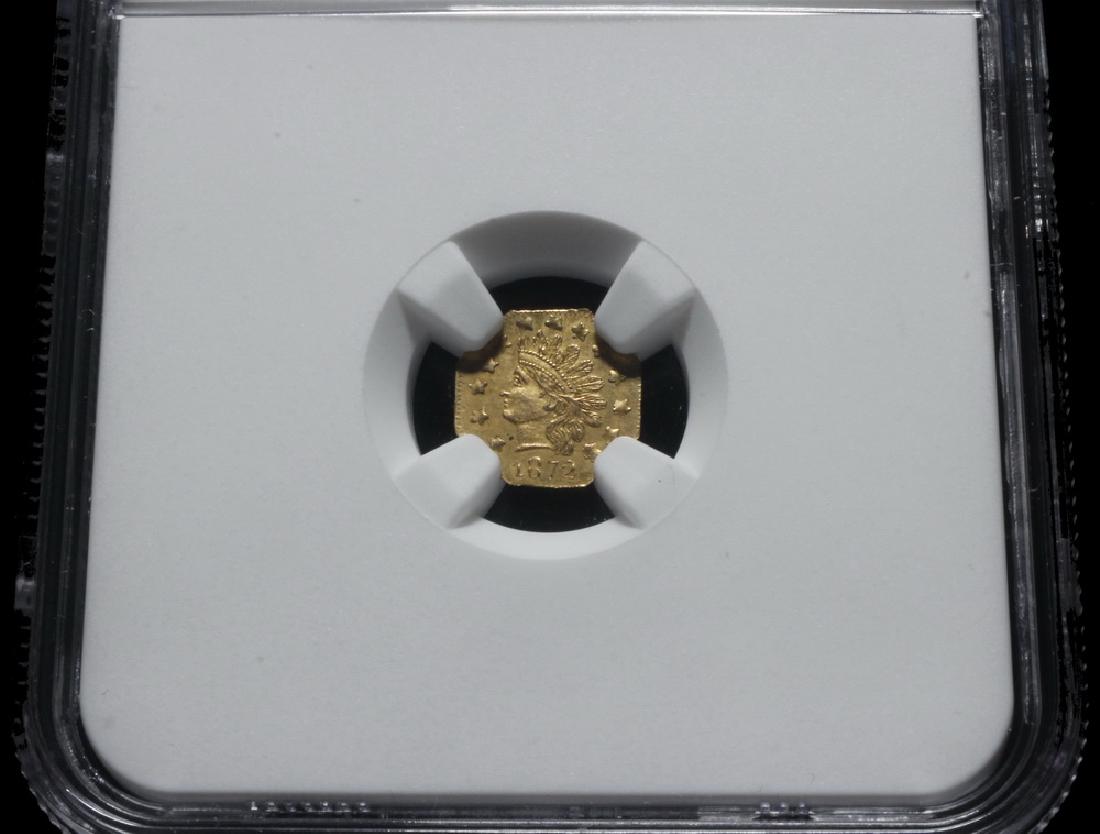 1872 California Gold Octagonal Indian (1 of 3)