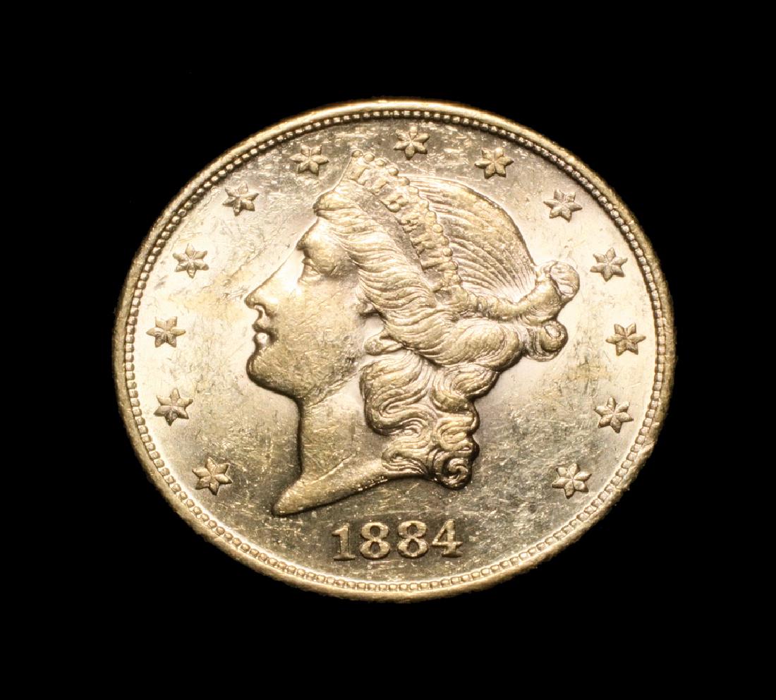 1884-S $20.00 Liberty Gold (1 of 2)