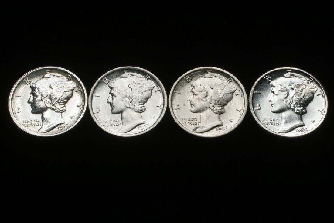 (4) Mercury Dimes (1 of 4)