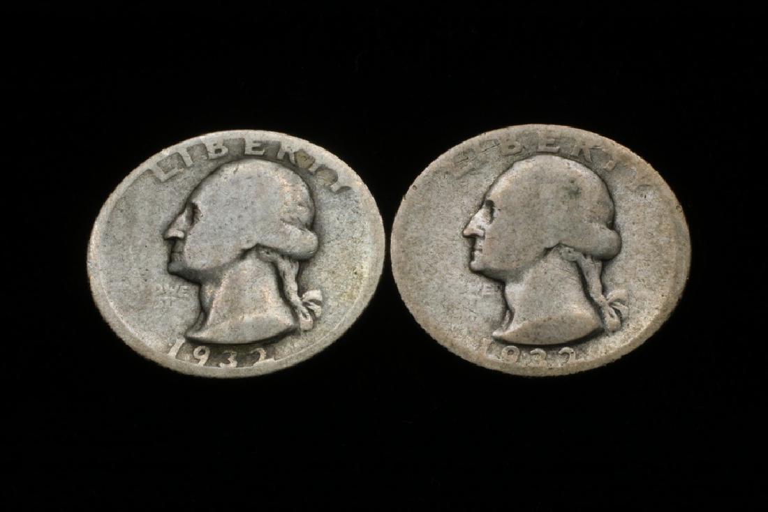 1932-D and 1932-S Washington Quarters (1 of 4)