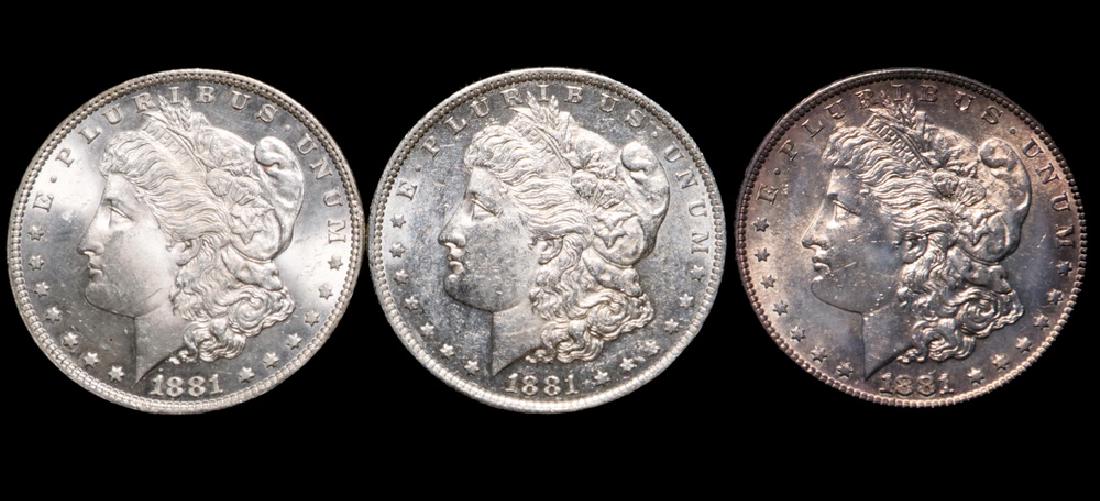 (3) Morgan Dollars (1 of 2)