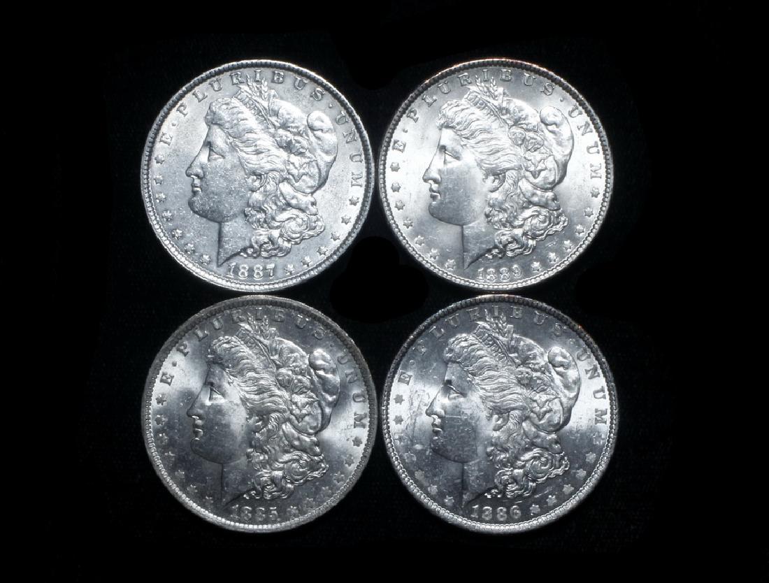 (4) Morgan Silver Dollars (1 of 2)
