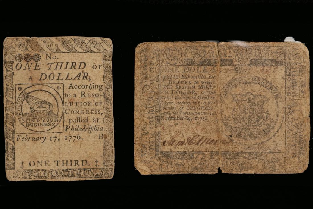 (2 Pcs) Continential Currency (1 of 2)