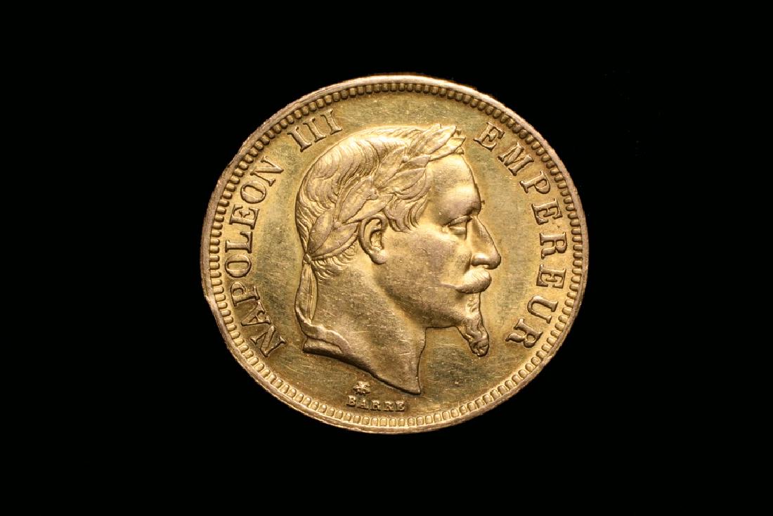 1869-A France 100 Francs Gold (1 of 4)