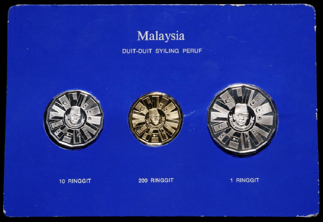 (3) 1980 Malaysia Proof Coin Sets (1 of 2)