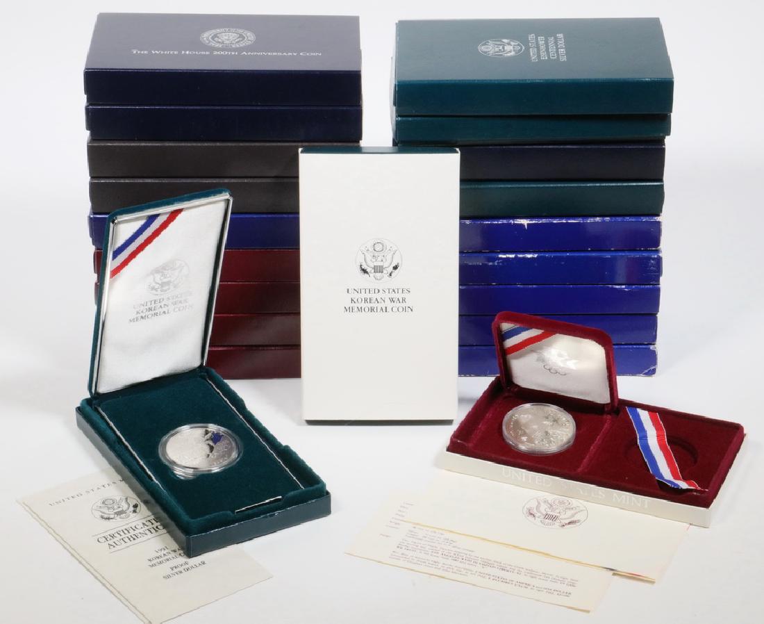 (21) Pieces or Sets of Modern Commemoratives (1 of 1)