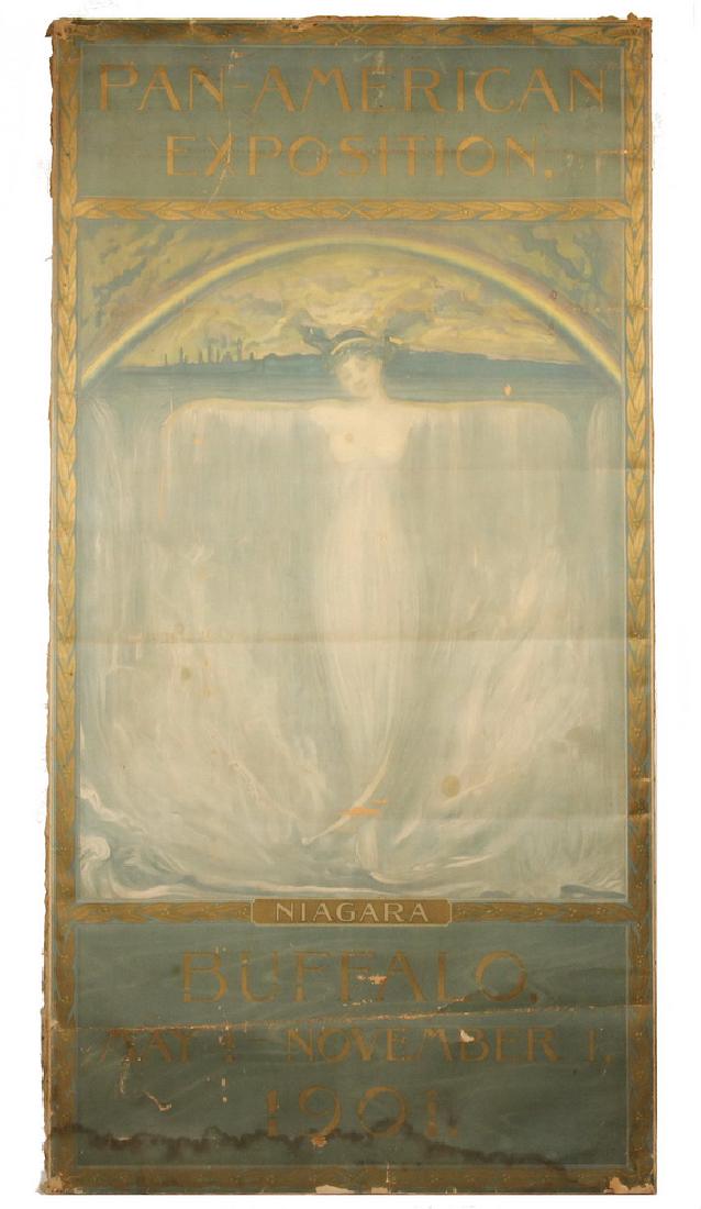 ORIGINAL POSTER 1901 PAN AMERICAN EXPOSITION (1 of 5)