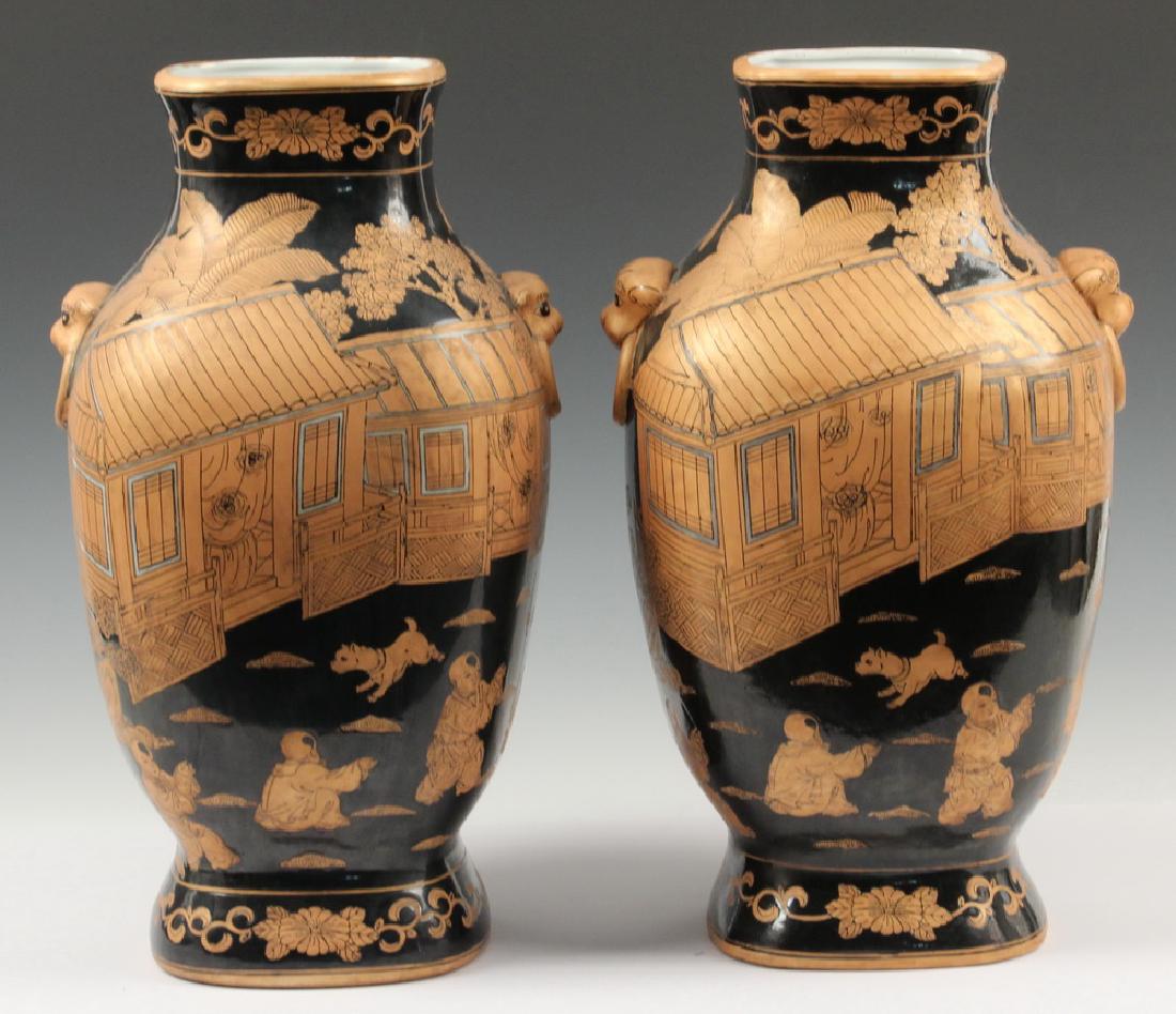 PR CHINESE PORCELAIN URNS (1 of 4)